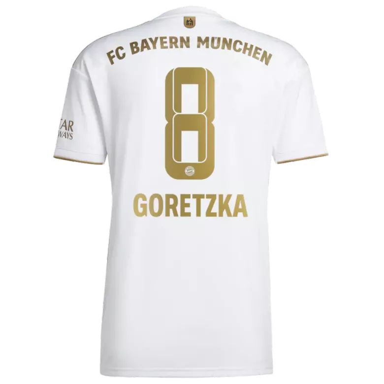 Bayern Munich GORETZKA #8 Away Jersey 2022/23 - gojersey