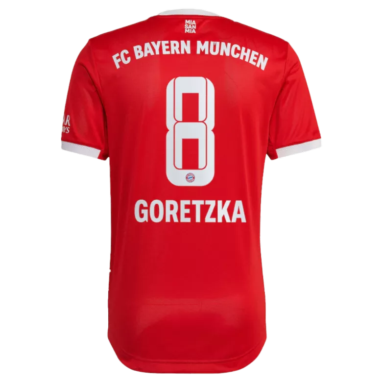 Bayern Munich GORETZKA #8 Home Jersey Authentic 2022/23 - gojersey