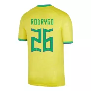 Brazil RODRYGO #26 Home Jersey 2022 - goaljerseys