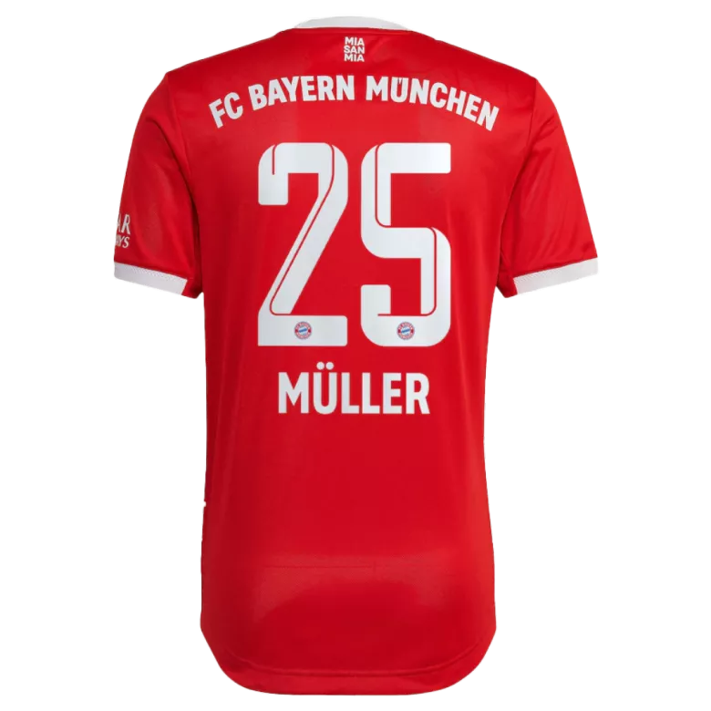 Bayern Munich MÜLLER #25 Home Jersey Authentic 2022/23 - gojersey