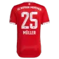 Bayern Munich MÜLLER #25 Home Jersey Authentic 2022/23 - goaljerseys