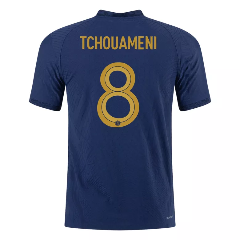 France TCHOUAMENI #8 Home Jersey Authentic 2022 - gojersey