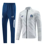 Marseille Training Kit 2022/23 - White (Jacket+Pants) - goaljerseys