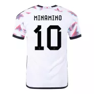 Japan MINAMINO #10 Away Jersey 2022 - goaljerseys