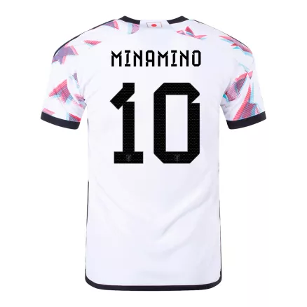 Japan MINAMINO #10 Away Jersey 2022 - gojerseys