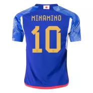 Japan MINAMINO #10 Home Jersey 2022 - goaljerseys