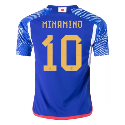 Japan MINAMINO #10 Home Jersey 2022 - gojersey