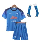 Napoli Home Jersey Kit 2022/23 Kids(Jersey+Shorts+Socks) - goaljerseys