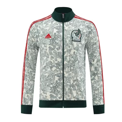 Mexico Training Jacket 2022/23 Cream&Black - gojersey