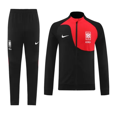 South Korea Training Kit 2022 - Black&Red - gojersey