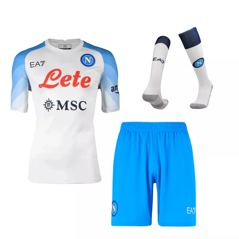 Napoli Away Jersey Kit 2022/23 (Jersey+Shorts+Socks) - gojersey