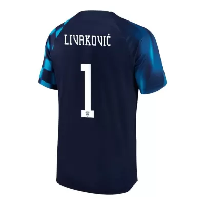 Croatia LIVAKOVIĆ #1 Away Jersey 2022 - gojersey