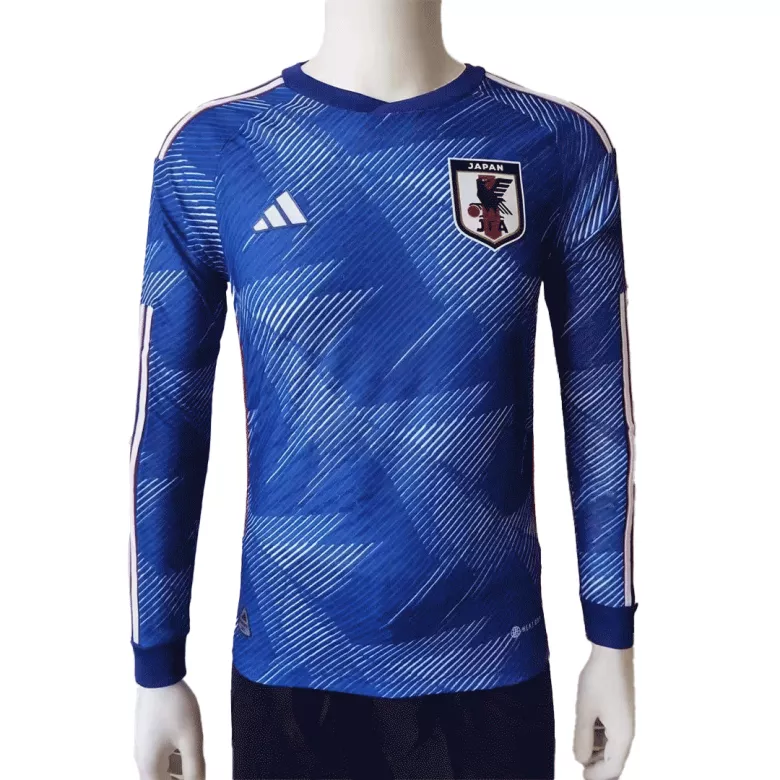 Authentic Japan Long Sleeve Home Jersey 2022 - gojersey