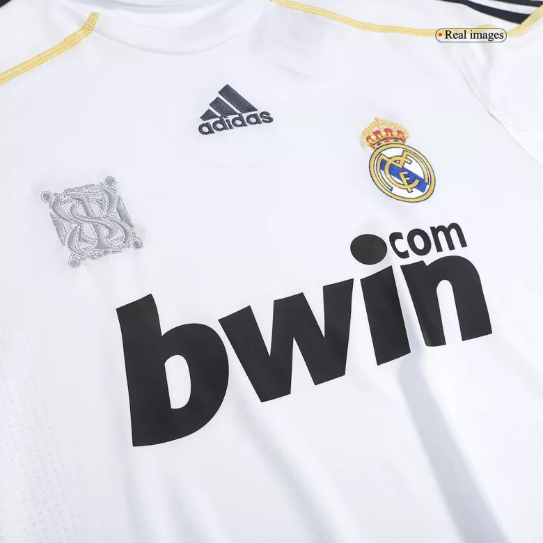 Real Madrid Home Jersey Retro 2009/10 - gojersey
