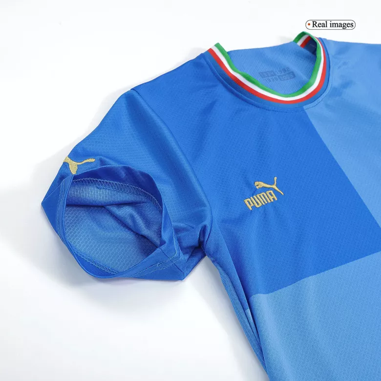 Italy Home Jersey Kit 2022 Kids(Jersey+Shorts) - gojersey