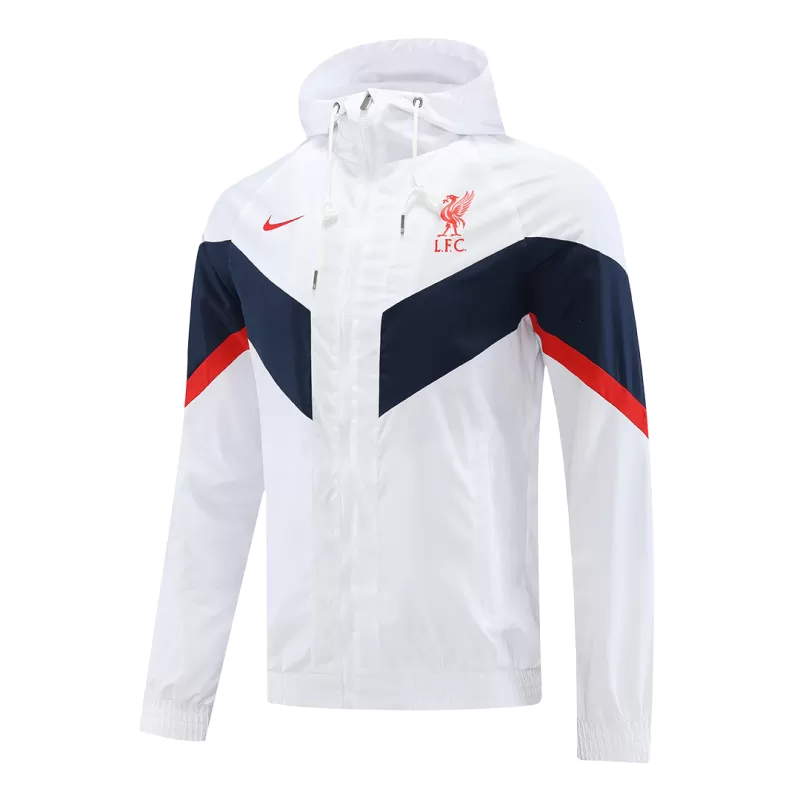 Liverpool Windbreaker 2022/23 - White - gojersey