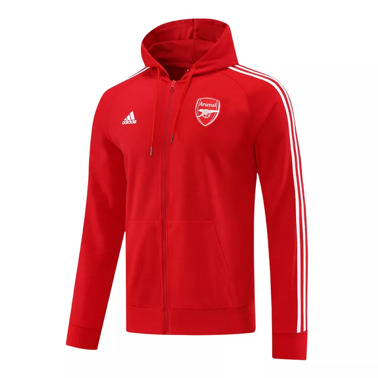 Arsenal Hoodie Jacket 2022/23 Red - gojersey