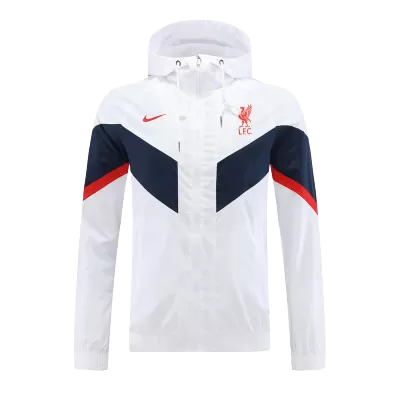 Liverpool Windbreaker 2022/23 - White - gojersey