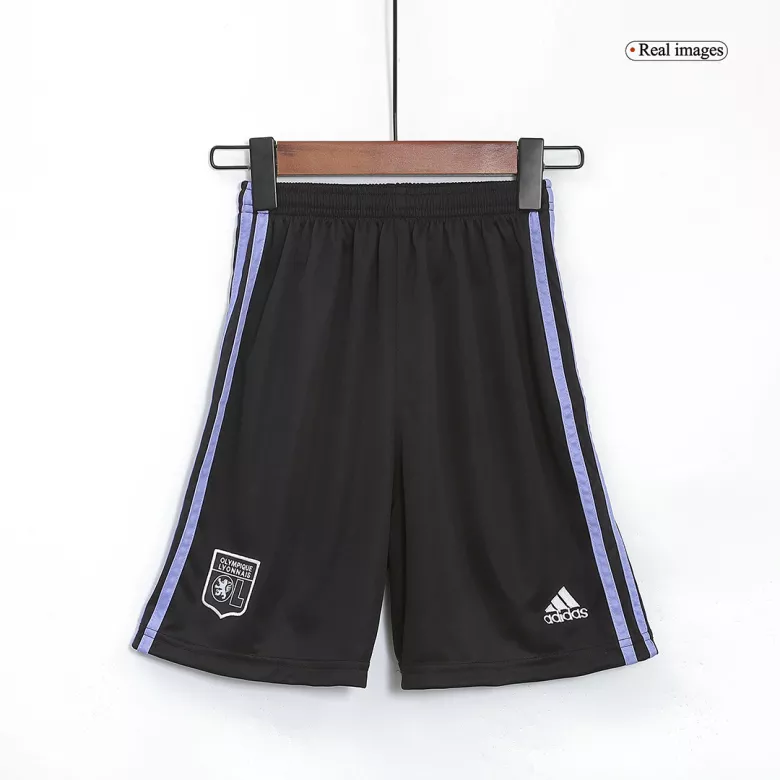 Olympique Lyonnais Third Away Jersey Kit 2022/23 Kids(Jersey+Shorts) - gojersey