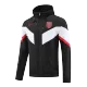 Atletico Madrid Windbreaker 2022/23 - Black - gojerseys