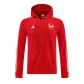 Arsenal Hoodie Jacket 2022/23 Red - goaljerseys