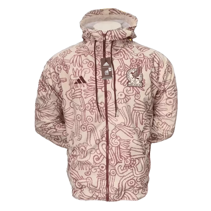 Mexico Windbreaker 2022 - Cream with Cream available at gogoalshop
