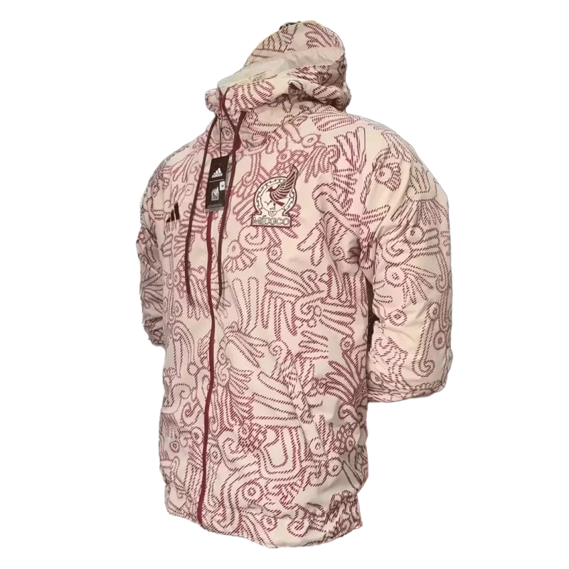 Mexico Windbreaker 2022 - Cream with Cream available at gogoalshop