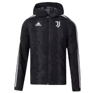 Juventus Hoodie Windbreaker 2022 - Black - goaljerseys