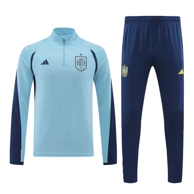 Spain Sweatshirt Kit 2022/23 - Blue (Top+Pants) - gojersey