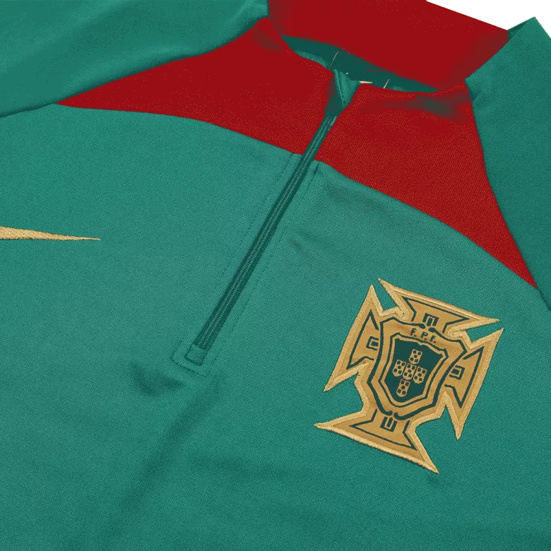 Portugal Sweatshirt Kit 2022 - Green (Top+Pants) - gojersey
