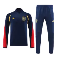 Spain Sweatshirt Kit 2022/23 - Blue (Top+Pants) - goaljerseys