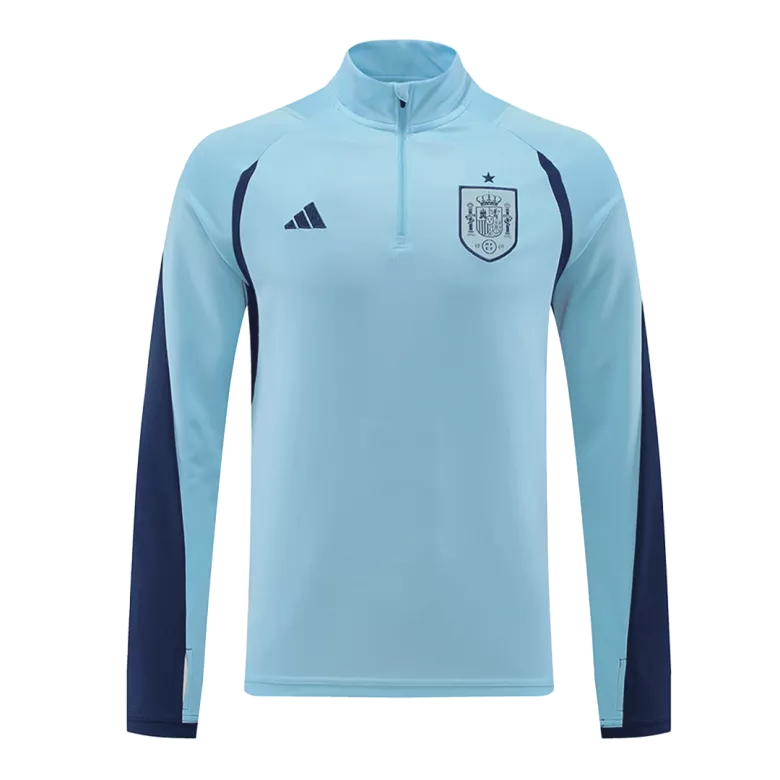 Spain Sweatshirt Kit 2022/23 - Blue (Top+Pants) - gojersey