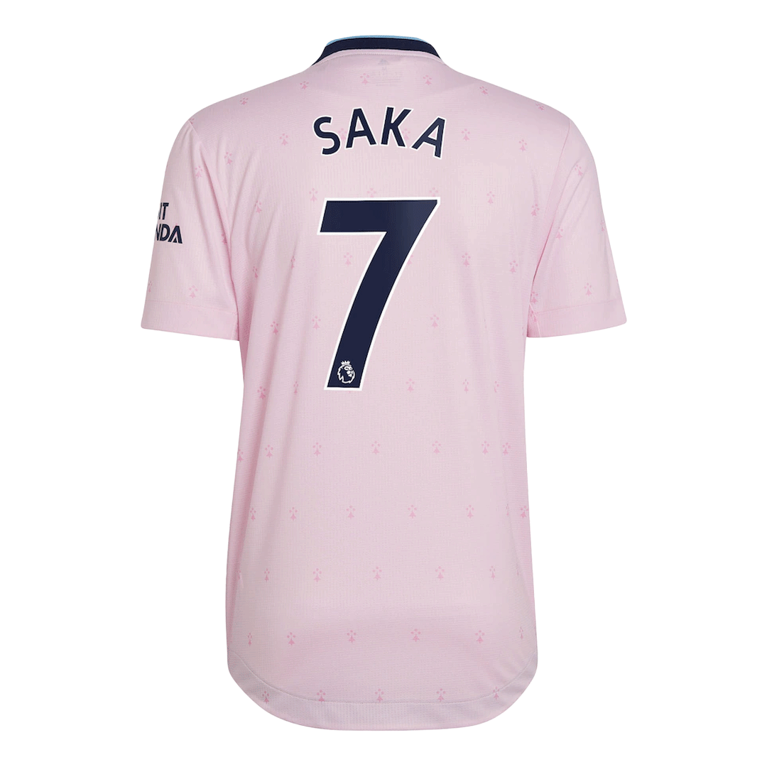 Arsenal SAKA #7 Away Jersey 2021/22 Women Goaljerseys