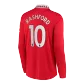Manchester United RASHFORD #10 Home Jersey 2022/23 - Long Sleeve - goaljerseys