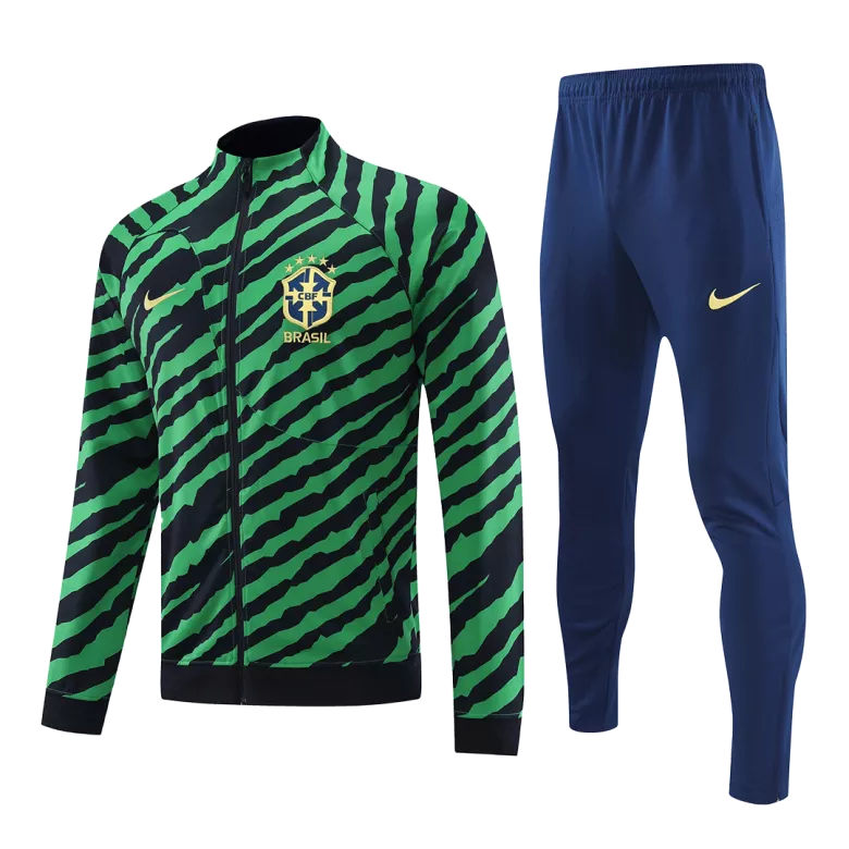 Brazil Training Kit 2022 - Green&Black - gojersey