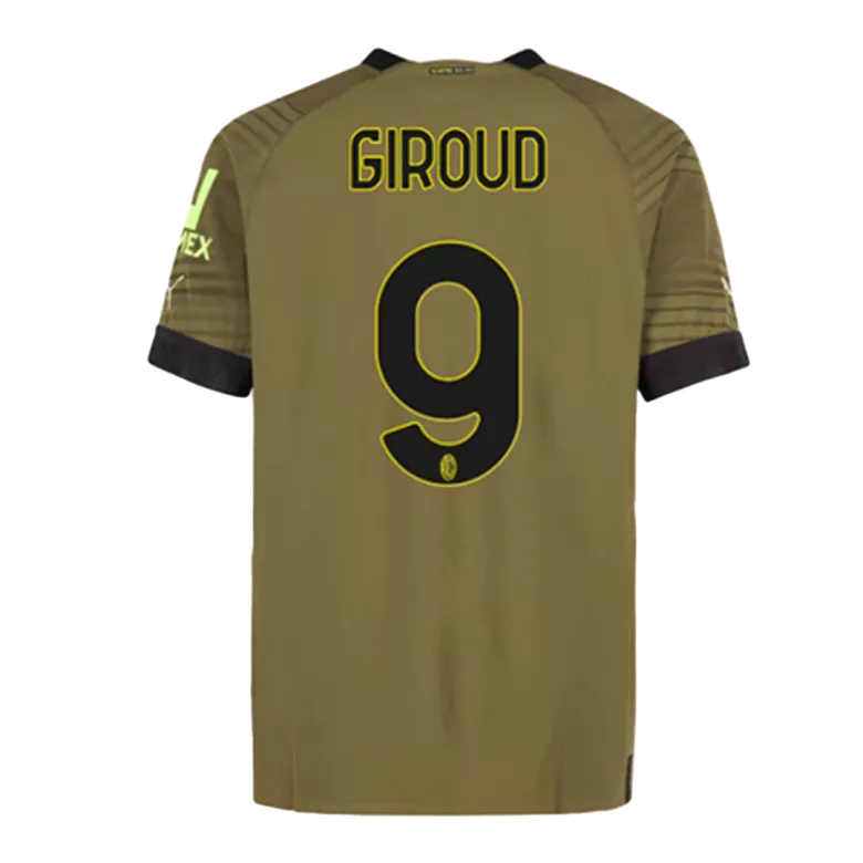 AC Milan GIROUD #9 Third Away Jersey 2022/23 - gojersey