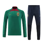 Portugal Sweatshirt Kit 2022 - Green (Top+Pants) - goaljerseys