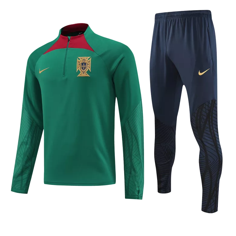Portugal Sweatshirt Kit 2022 - Green (Top+Pants) - gojersey