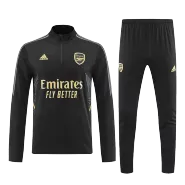 Arsenal Sweatshirt Kit 2022/23 - Black (Top+Pants) - goaljerseys