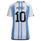 Argentina MESSI #10 Home Jersey 2022 Women - goaljerseys