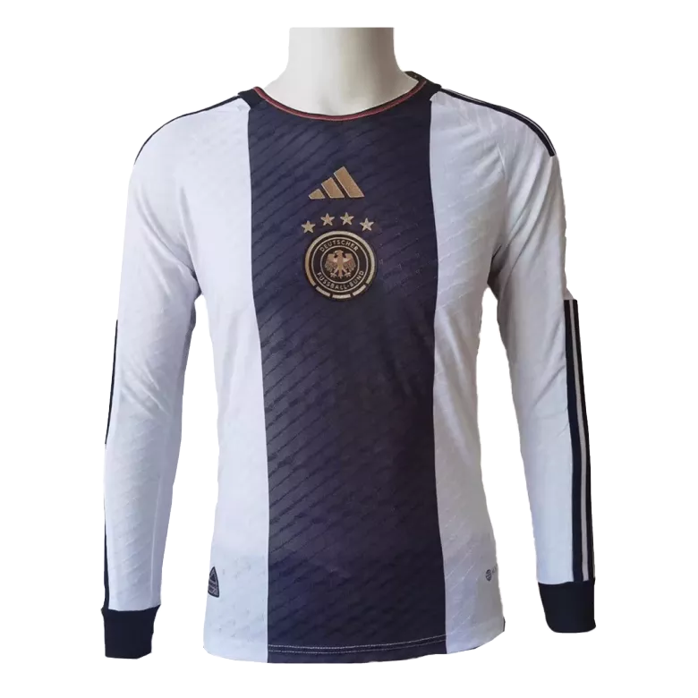 Authentic Germany Long Sleeve Home Jersey 2022 - gojersey