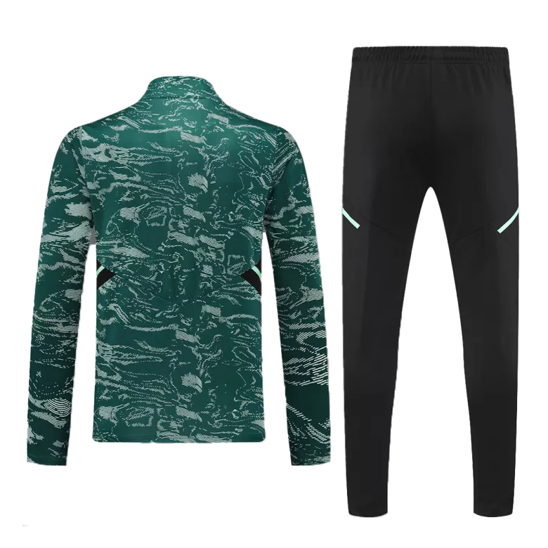 Real Madrid Sweatshirt Kit 2022/23 - Green (Top+Pants) - gojersey