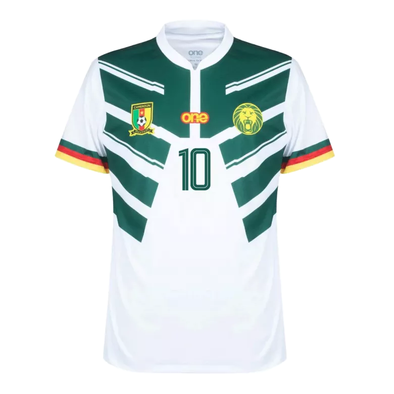 Cameroon ABOUBAKAR #10 Away Jersey 2022 - gojersey