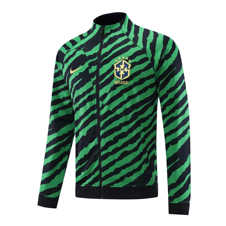 Brazil Training Kit 2022 - Green&Black - gojersey