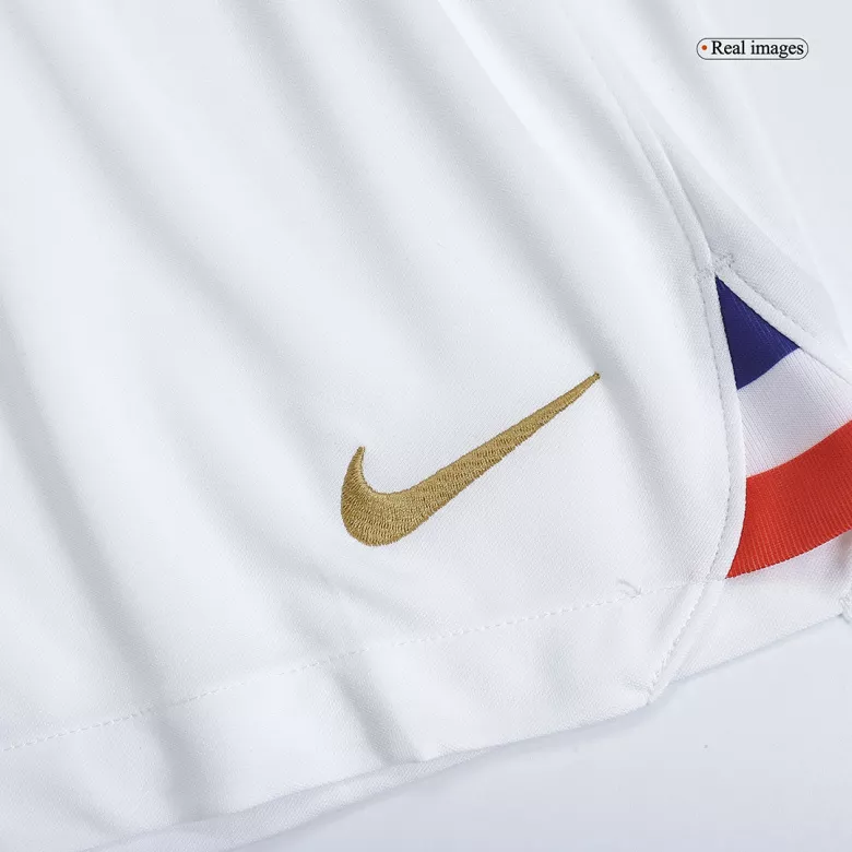 France Home Soccer Shorts 2022 - gojersey