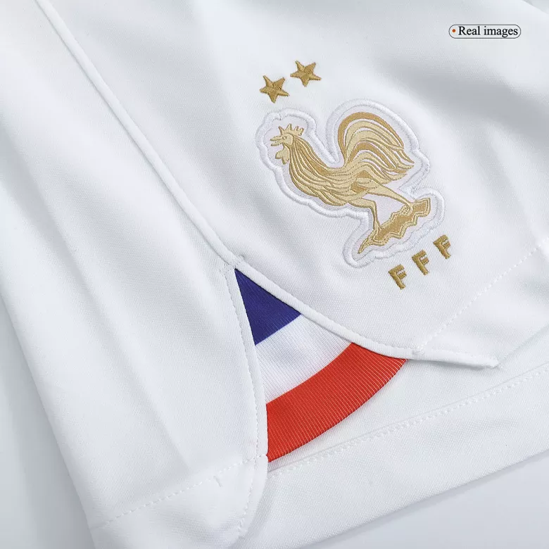 France Home Soccer Shorts 2022 - gojersey