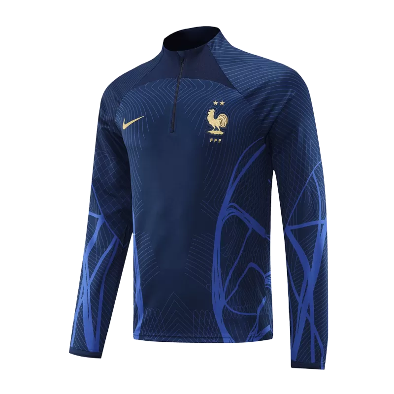 France Sweatshirt Kit 2022 - Navy (Top+Pants) - gojersey