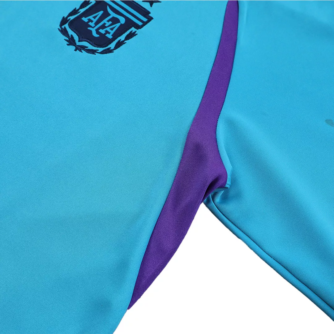 Argentina 3 Stars Sweatshirt Kit 2022/23 - Blue (Top+Pants) - goaljerseys