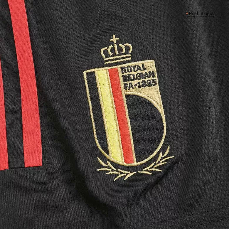 Belgium Home Soccer Shorts 2022 - gojersey