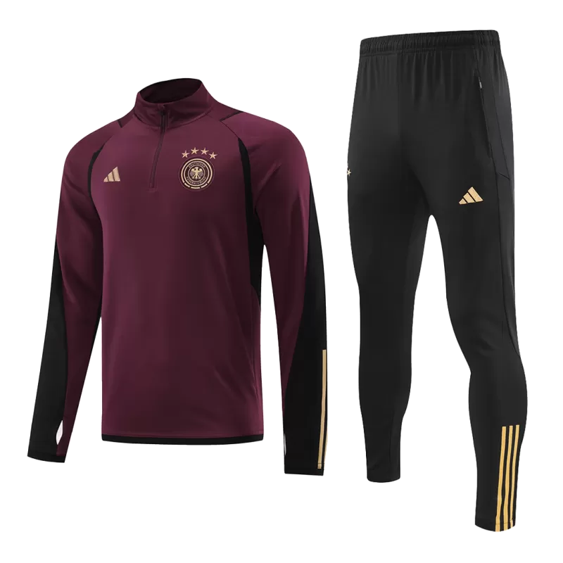 Germany Sweatshirt Kit 2022 - Red (Top+Pants) - gojersey